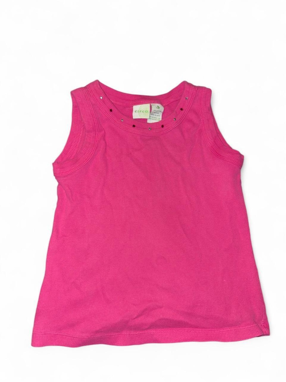 Pink Sleeveless Tank Top